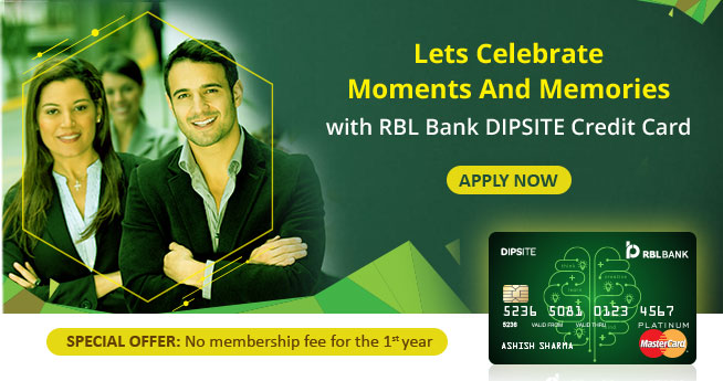 Lets Celebrate Moments Ans Memories with RBL Bank DISPITE Credit Card